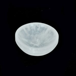 Selenite Round Bowl