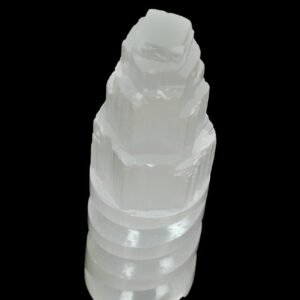Selenite spiral Lamp
