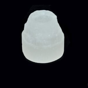 Selenite Mountain Candle Holder