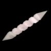 selenite crystal spiral wand double terminated point carving wholesale