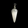 selenite obelisk pendant