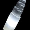 Wholesale raw natural edge selenite iceberg skyscraper crystal lamp illuminated