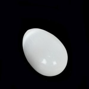 wholesale polished white selenite egg