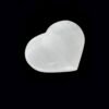 wholesale white selenite puffy heart stone